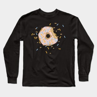 Donut bites back Long Sleeve T-Shirt